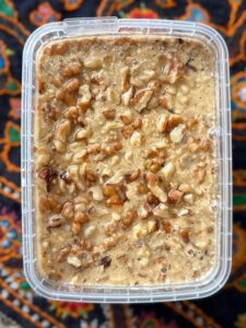 حلوا ارده رژیمی گردویی
