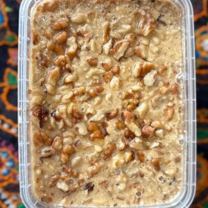 حلوا ارده رژیمی گردویی