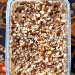 حلوا ارده رژیمی بادام